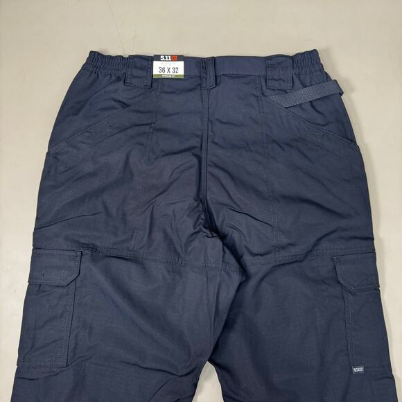 5.11 TACTICAL Men's Tactlite Pro Ripstop Pant Sz- 36"W x 32"I Dark Navy 74273 - Picture 14 of 16